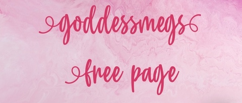 Header of goddessmegsfree