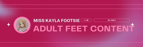 Header of kayla.footsie