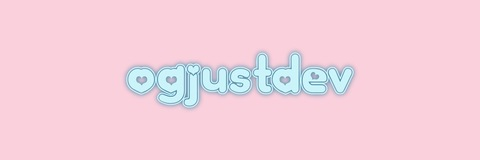 Header of ogjustdev