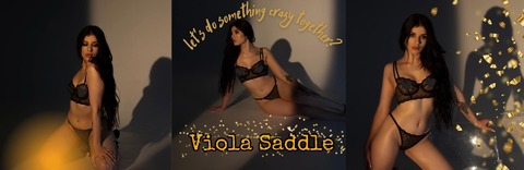 Header of saddleviola