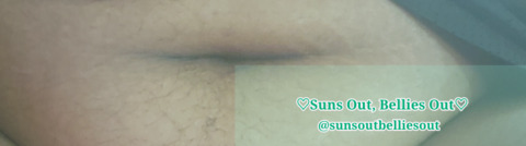 Header of sunsoutbelliesout